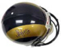 Marshall Faulk Autographed Rams Helmet