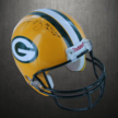 Aaron Rodgers Autographed Helmet