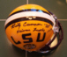 Billy Cannon Autographed LSU Mini Helmet