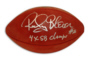 Rocky Bleier Autographed Football