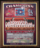 St. Louis Cardinals 2006 World Series Champions Plaque