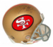 Deion Sanders Autographed 49ers Helmet