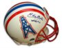 Elvin Bethea Autographed Oilers Helmet