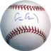 Eric Chavez Autographed Baseball