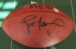 Brett Favre Autographed Football