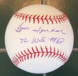 Gene Tenace Autographed Baseball