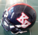 Kansas Jay Hawks Schutt Mini Helmet