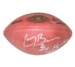 Larry Brown Autographed Football