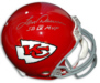 Len Dawson Autographed Chiefs Pro Line Helmet