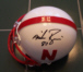 Mike Rozier Autographed Nebraska Mini Helmet
