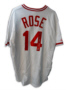 Pete Rose Autographed Reds Jersey