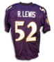 Ray Lewis Autographed Ravens Jersey