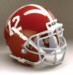 Alabama Crimson Tide Schutt Mini Helmet
