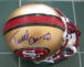 Terrell Owens Autographed 49ers Mini Helmet