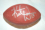 Kurt Warner Autographed Football
